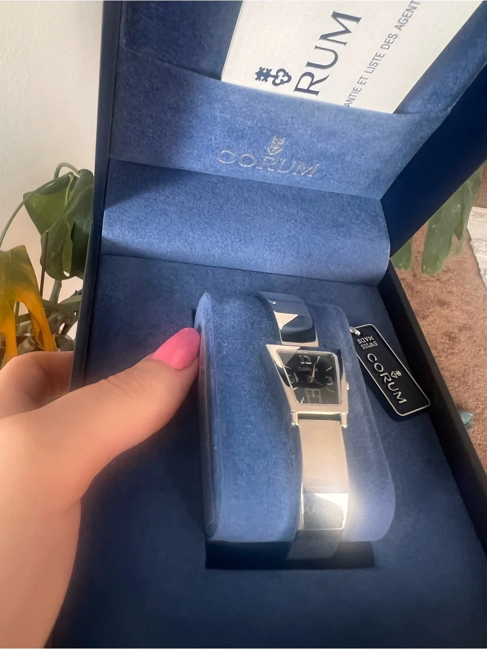 NEW CORUM Trapeze Stainless Steel Women's Watch